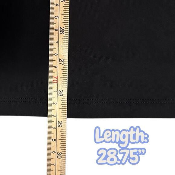 Aritzia Contour Castoro Off-Shoulder Bodycon Mini Dress Women’s L Black NWT $98 - Picture 7 of 8